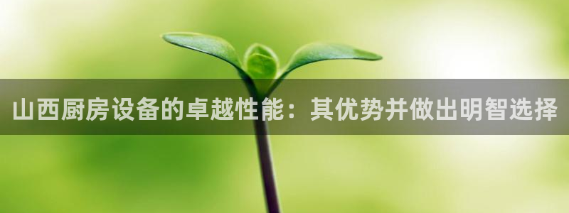 尊龙新版登录网址下载：山西厨房设备的卓越性能：其优势并做出明